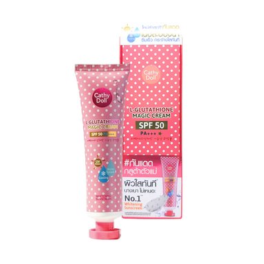 BLOQUEADOR CATHY DOLL KARMART WHITENING SUNSCREEN L GLUTATHIONE MAGIC CREAM SPF50