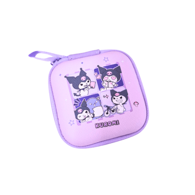KUROMI ESTUCHE PORTÁTIL PARA AURICULARES CABLES