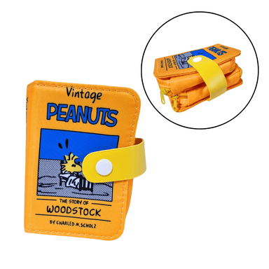 SNOOPY NECESER DE MAQUILLAJE COSMETIQUERA PORTÁTIL VINTAGE