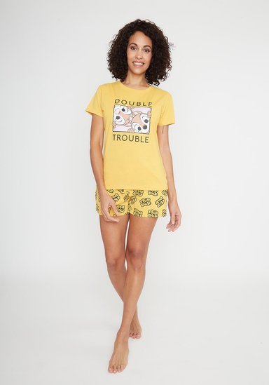 PIJAMA SHORT ALGODON