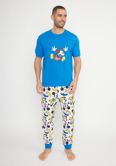 PIJAMA CABALLERO ALGODON