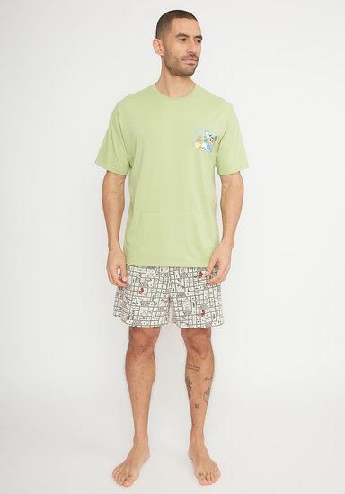 PIJAMA CABALLERO ALGODON