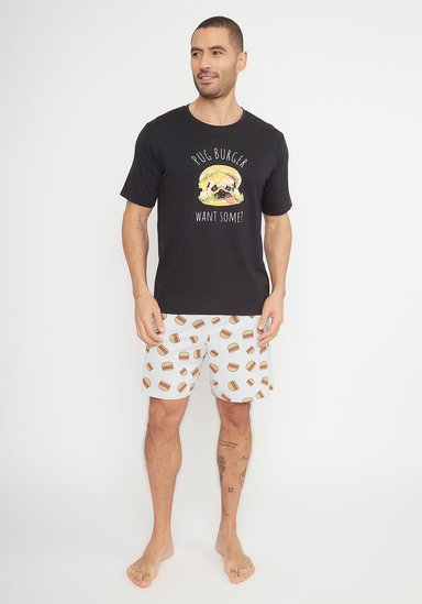 PIJAMA CABALLERO ALGODON