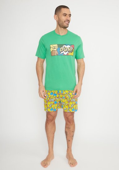 PIJAMA CABALLERO ALGODON