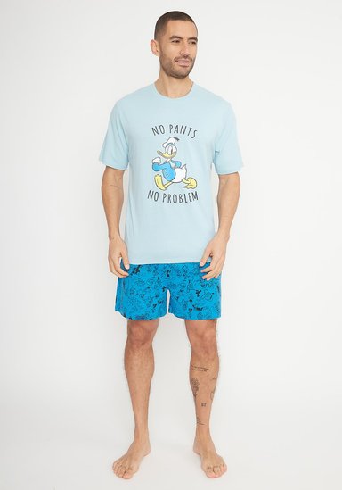 PIJAMA CABALLERO ALGODON