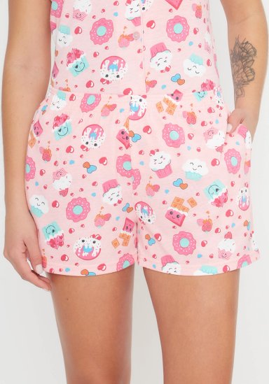 PIJAMA SHORT ALGODON MAS COLET KAYSER - 4