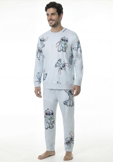 PIJAMA HOMBRE PANTALON PLUSH - 1