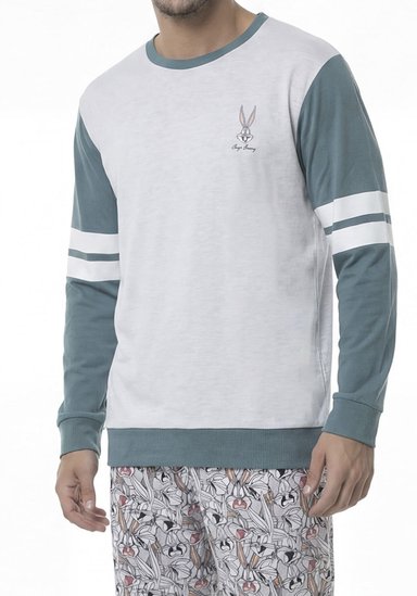 PIJAMA HOMBRE PANTALON ALGODON - 3