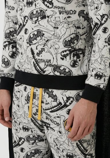 PIJAMA HOMBRE BATMAN CON CAPA - 3