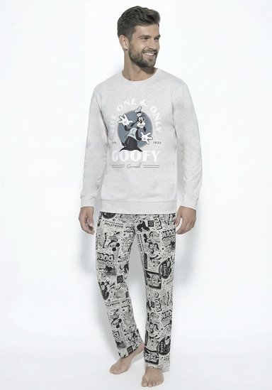 PIJAMA HOMBRE PANTALON ALGODON - 1