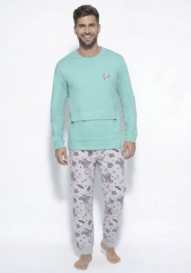 PIJAMA HOMBRE PANTALON POLAR - 1