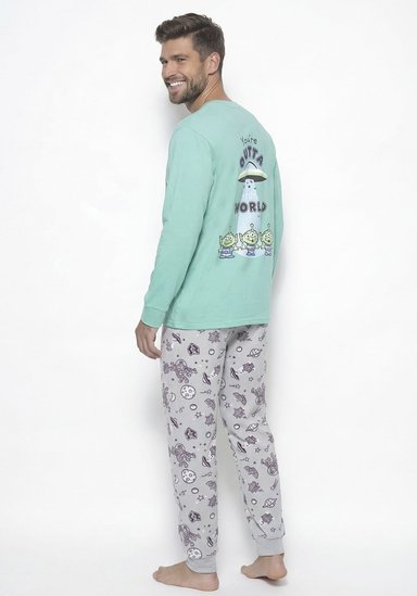 PIJAMA HOMBRE PANTALON POLAR - 2