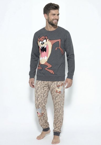 PIJAMA HOMBRE PANTALON ALGODON - 1