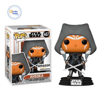 FIGURA COLECCIONABLE FUNKO POP STAR WARS THE MANDALORIAN - AHSOKA (AMAZON EXCLUSIVE)