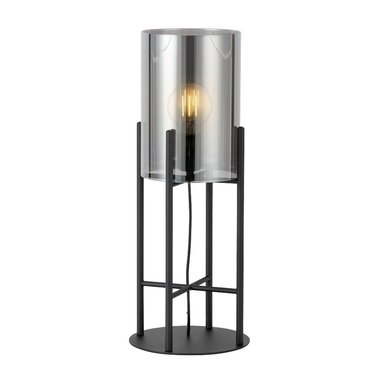 LÁMPARA MESA EGLO DECORATIVO NEGRO GLASTONBURY E27 1X28W H1565 Ø205