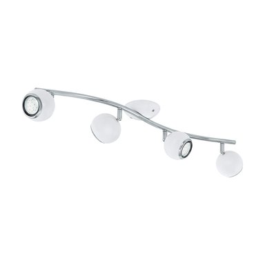 LÁMPARA SPOT EGLO GU10 BLANCO BIMEDA LED 4X3W