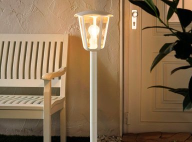 LAMPARA EGLO BLANCO DE PIE MONREALE 1X60W - 3