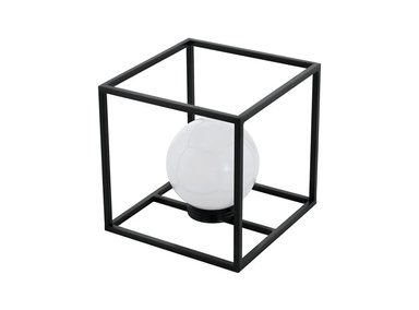 LAMPARA EGLO NEGRO DE PIE Z SOLAR LED 1X0.06W