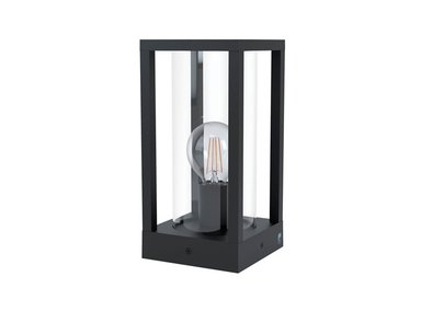 LAMPARA EGLO NEGRO DE PIE PARED CASCINETTA 1X40W