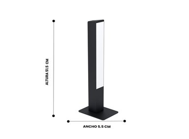 LÁMPARA MESA EGLO NEGRO SIMOLARIS Z LED 16W - 2