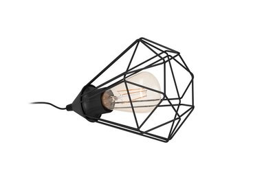 LÁMPARA MESA EGLO NEGRO TARBES 1X60W