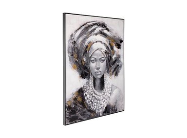 CUADRO LONGOZA DORADO Y NEGRO