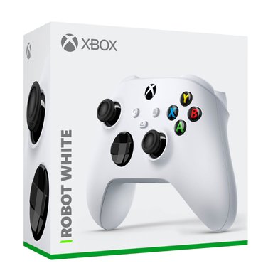 MANDO MICROSOFT XBOX ONE SERIES X COMPATIBLE CON WINDOWS 10 BLANCO - 1