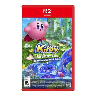 KIRBY AND THE FORGOTTEN LAND + STAR CROSSED WORLD NINTENDO SWITCH 2 - 1