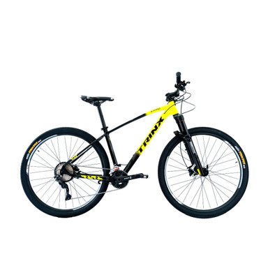 BICICLETA MOUNTAIN BIKE TRINX X7 ARO 29 VERDE CLARO MTB HIDRAULICA TALLA S-15 - 1