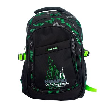 MOCHILA ESTUDIANTIL VERDE JUVENIL ESTUDIANTES SM BABY