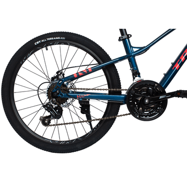 BICICLETA MOUNTAIN BIKE TRINX N104 ARO 24 AZUL ACERO MTB DAMA N104 TALLA S-12.5' - 2