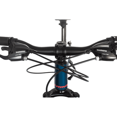 BICICLETA MOUNTAIN BIKE TRINX N104 ARO 24 AZUL ACERO MTB DAMA N104 TALLA S-12.5' - 3