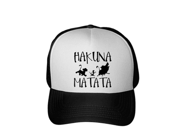 GORRO NEGRO HAKUNA MATATA
