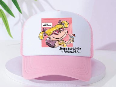 GORRO DE ANGÉLICA PICKLES - ROSADO