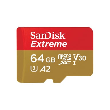 MEMORIA MICRO SD 64GB R:170MB - W:80MB EXTREME - 1