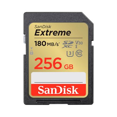 MEMORIA SANDISK SD EXTREME 256GB R180MB W130MB - 1