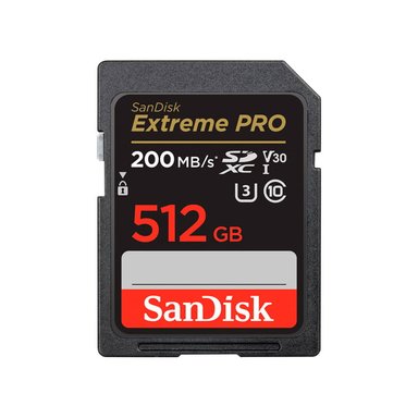 MEMORIA SANDISK SD EXTREME PRO 512GB R200MB W140MB - 1