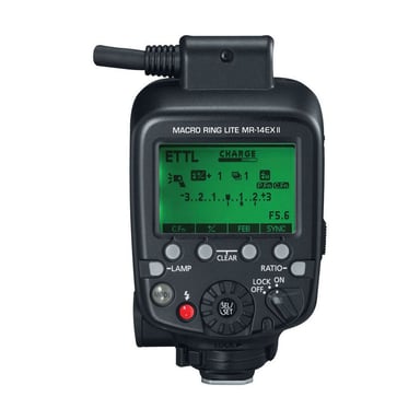 FLASH MACRO CANON MR-14EX II + ADAPTADOR CANON AD-E1 + PILAS DURACELL - 2