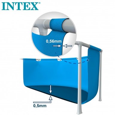 PISCINA INTEX ESTRUCTURAL RECTANGULAR 60 X 150 CM - 4