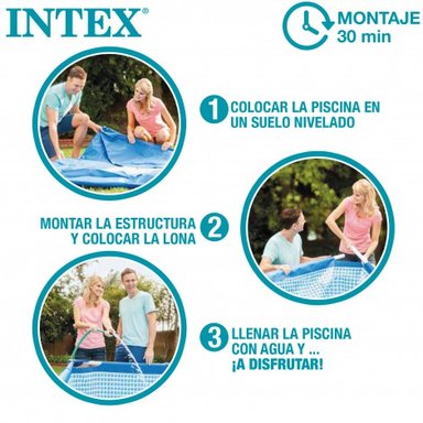PISCINA INTEX ESTRUCTURAL RECTANGULAR 60 X 150 CM - 5