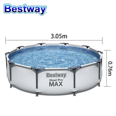 BESTWAY - PISCINA ESTRUCTURAL CIRCULAR 305 X 76 CM - 2