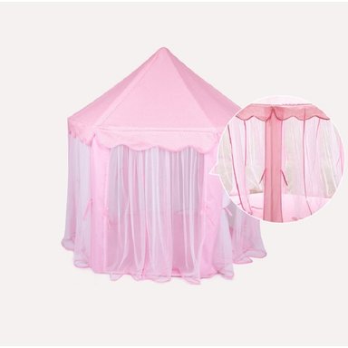 CARPA CASTILLO ARMABLE PRINCESA TUL ROSADO - 2
