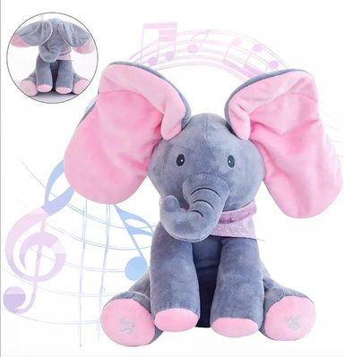 PELUCHE ELEFANTE ELÉCTRICA JUGUETES BEBES, OREJAS PLEGABLE