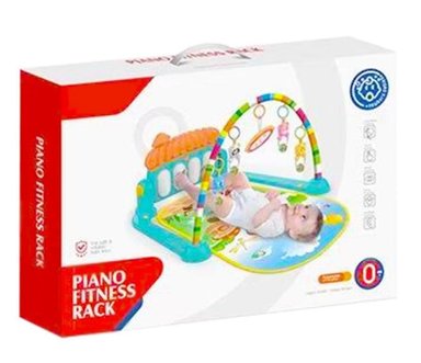 GIMNASIO DE BEBE CON PIANO PARA PATEAR 3 EN 1