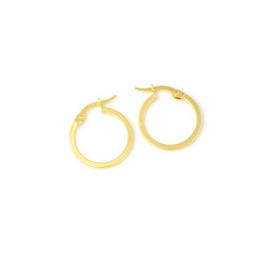 ARETES BALIQ ARG-3191 ARGOLLA ELEGANTE ORO 18K
