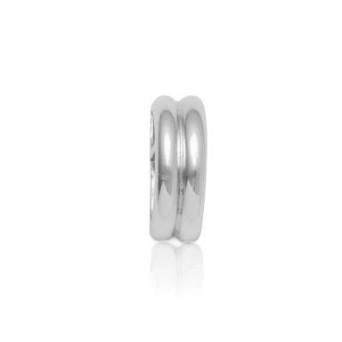 CHARM BALIQ DIS-2343 PLATA 925 ARO DOS CAÑAS