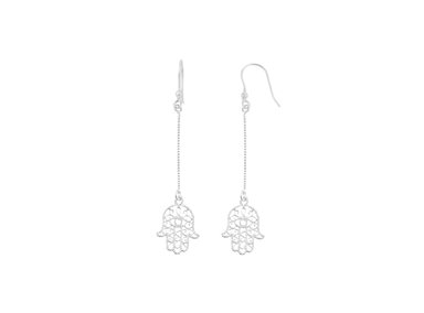 ARETES BALIQ ARS-5842 PLATA MANO PODEROSA 925
