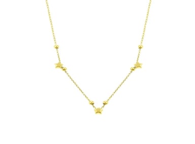 COLLAR BALIQ ESTRELLAS GOLDENSILVER - 1