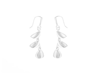 ARETES BALIQ GOTAS PLATA 925