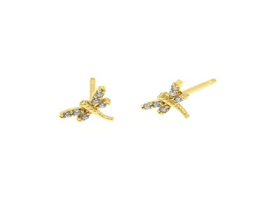 ARETES BALIQ ARG-6015 ORO 18K DRAGON-FLY